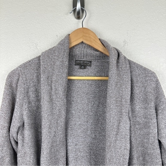 Barefoot Dreams‎ CozyChic Bamboo Circle Lounge Long Sleeve Cardigan Size Medium - Picture 2 of 13